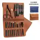 Kit 16 Piezas De Limpieza De Uñas Manicure Pedicure