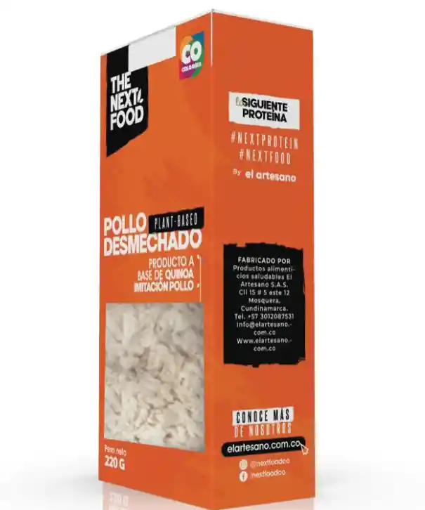 Desmechado Imitación Pollo 220 G Next Food