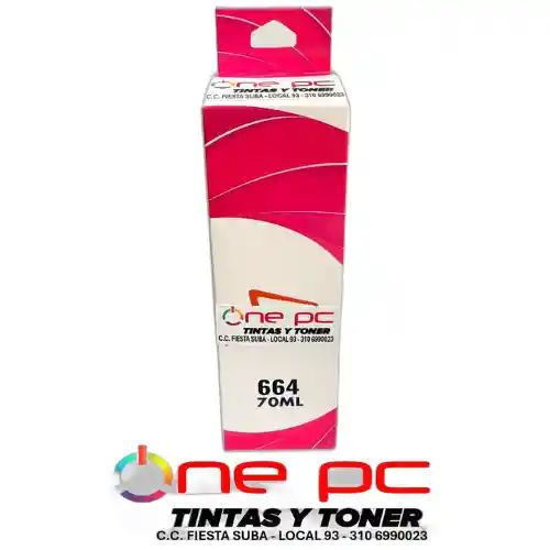 Tinta Recargable 664 Magenta Compatible Epson