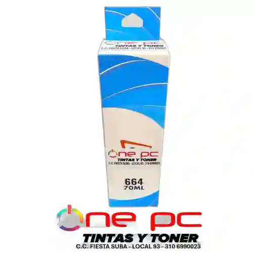 Tinta Recargable 664 Cyan Compatible Epson
