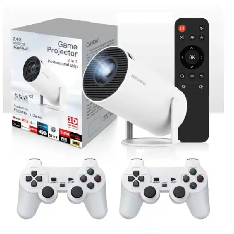 Proyector Portátil Hy300 Smart Android 11 180° Gimbal Wifi 5g