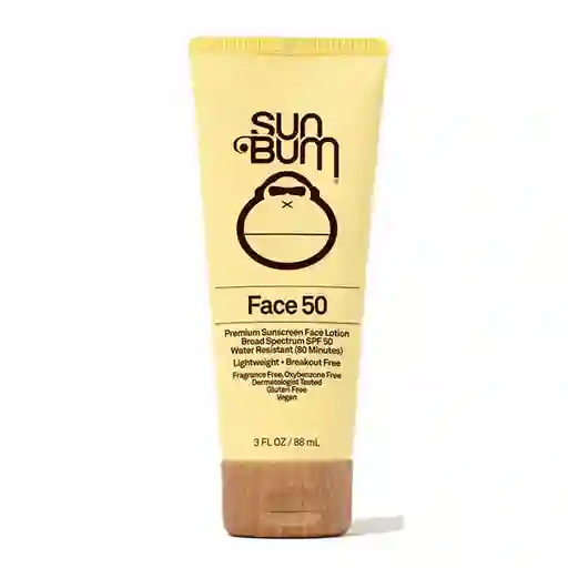 Loción Facial Con Protección Solar Sun Bum Fps 50 88ml