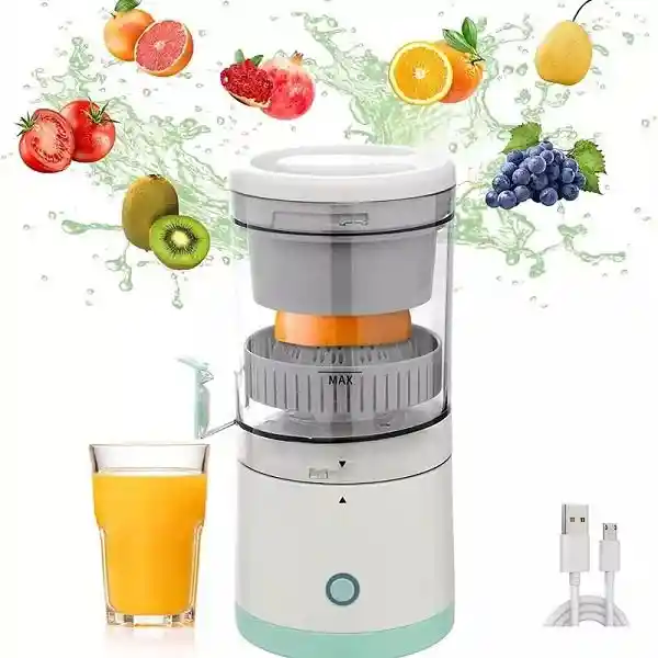 Exprimidor Portátil Jugos Sin Cable Usb Recargable 400 ml