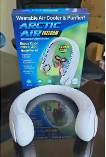 Ventilador Para Cuello Arctic Air Color Blanco