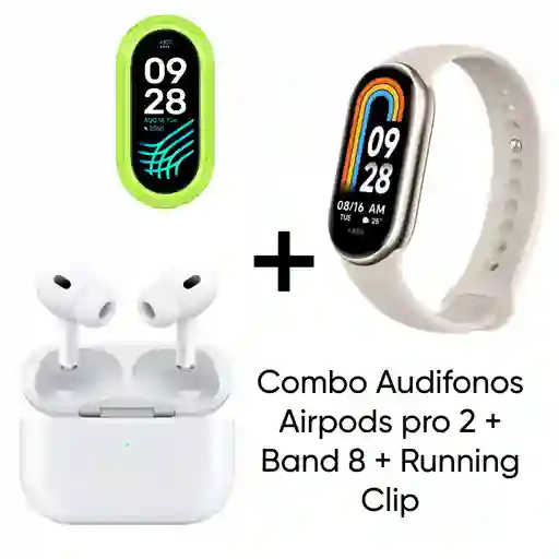 Combo Airpods Pro 2 + Band 8 + Running Clip