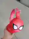 Audifonos Inalambricos Diadema Roja Hombre Araña