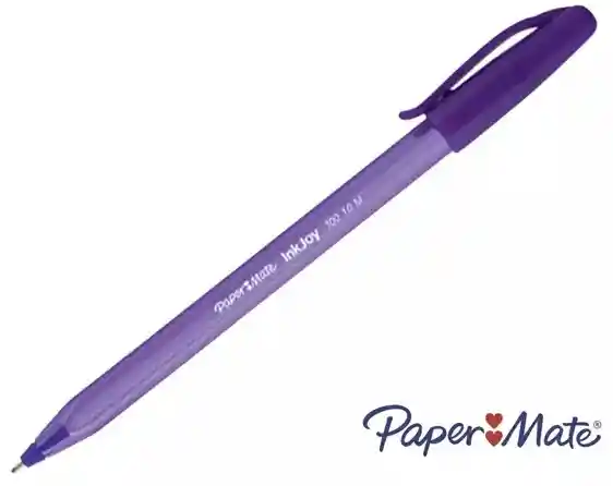 Lapicero 0,7mm Papermate-morado