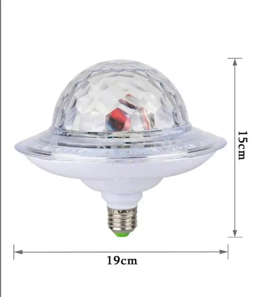 Bombillo Parlante Con Luz Led Bluetooth + Control Remoto