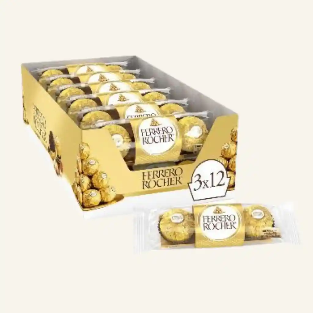 Ferrero Rocher X 3 Unidades
