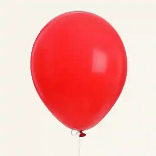 Globo Rojo Con Helio