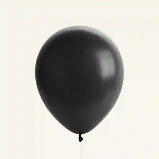 Globo Negro Con Helio