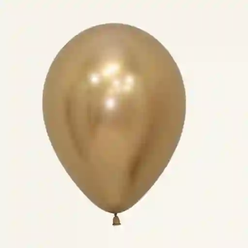 Globo Dorado Con Helio