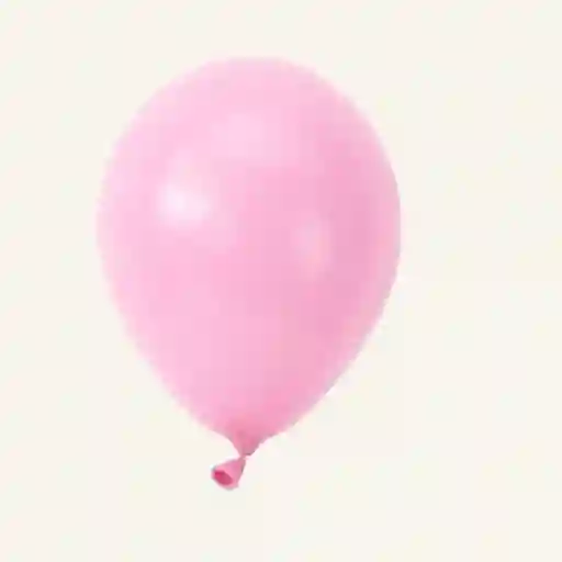 Globo Rosado Con Helio