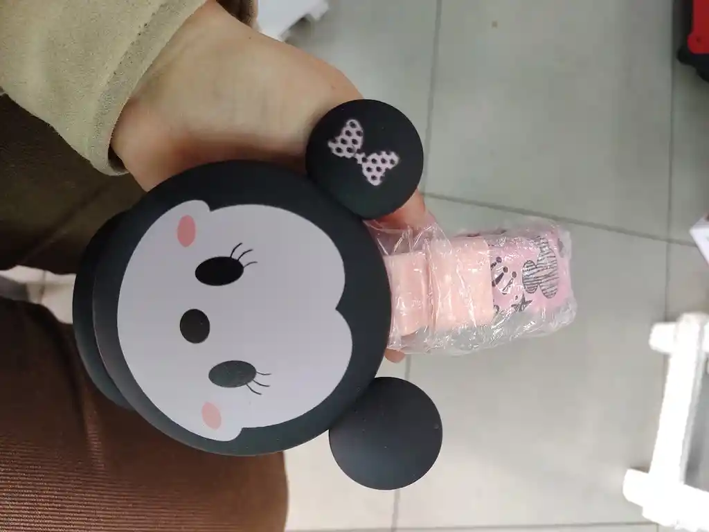 Audifonos Inalambricos Diadema Rosa Minnie Mouse