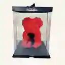Oso De Rosas Rojo, 2 Globos En Helio Y Ferrero X8
