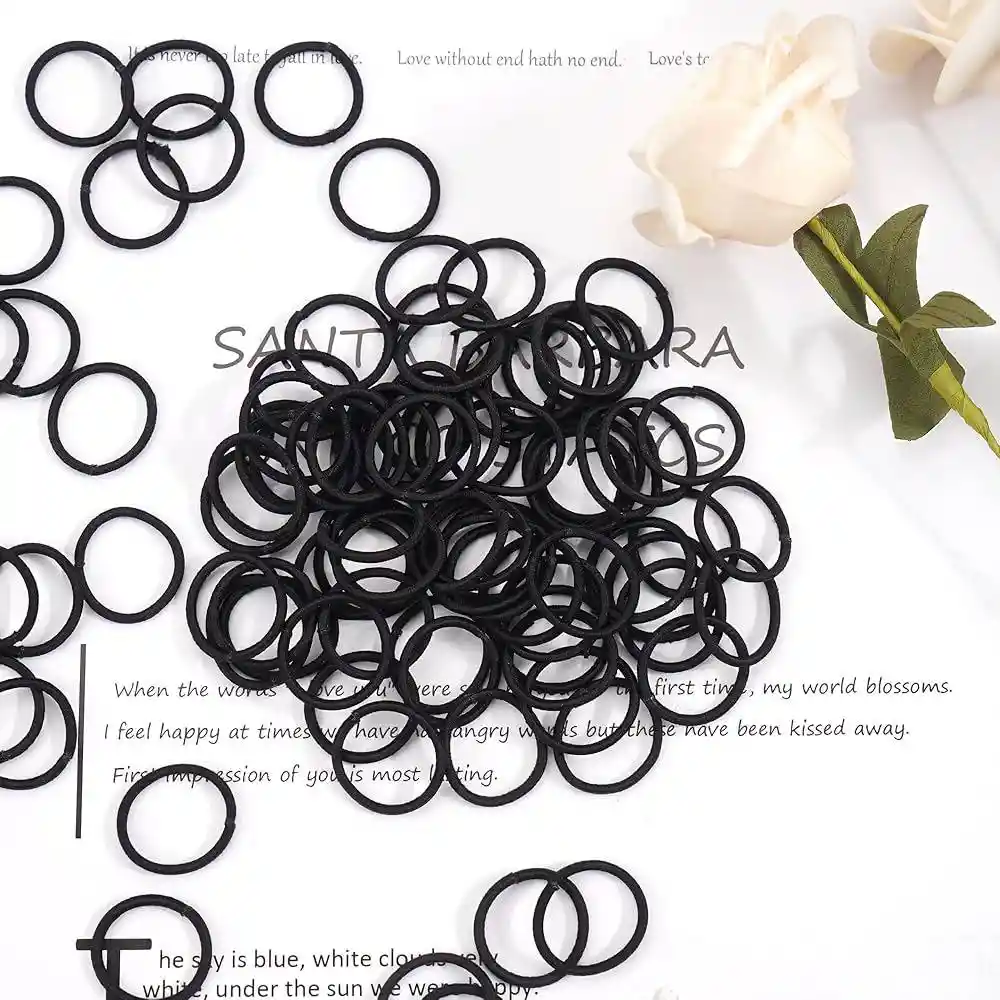 Paquete De Cauchos Para El Cabello, Ligas Elásticas 120 Piezas Cauchitos