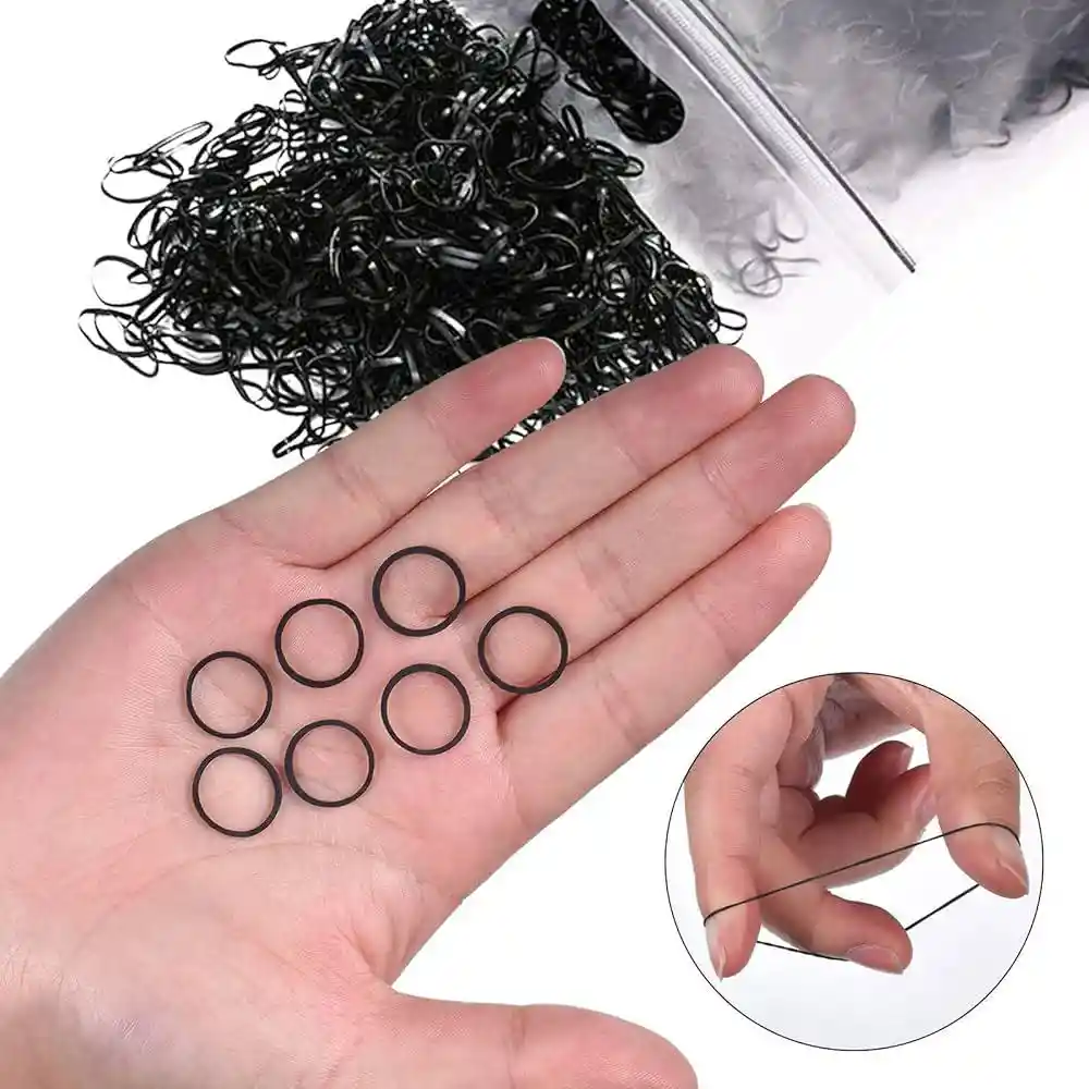 Paquete De Cauchos Para El Cabello, Ligas Elásticas 120 Piezas Cauchitos