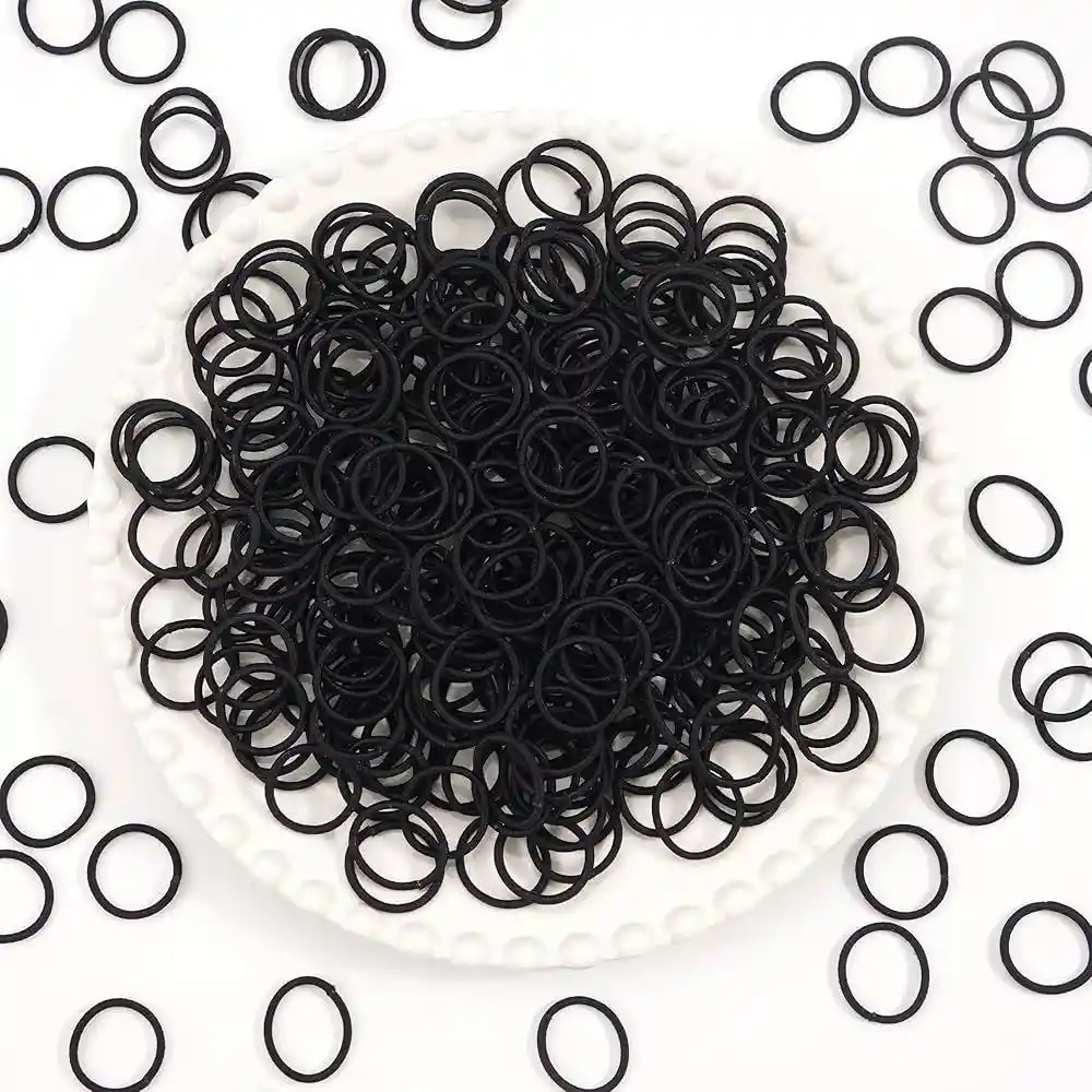 Paquete De Cauchos Para El Cabello, Ligas Elásticas 120 Piezas Cauchitos