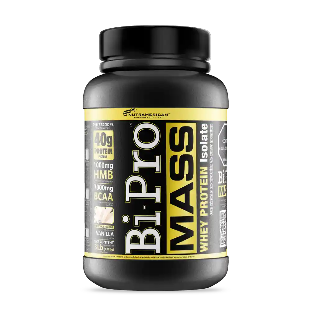 Bipro Mass Vainilla 3 Lb (1368g)