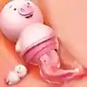 Cerdito Vibrador, Lengua Traviesa