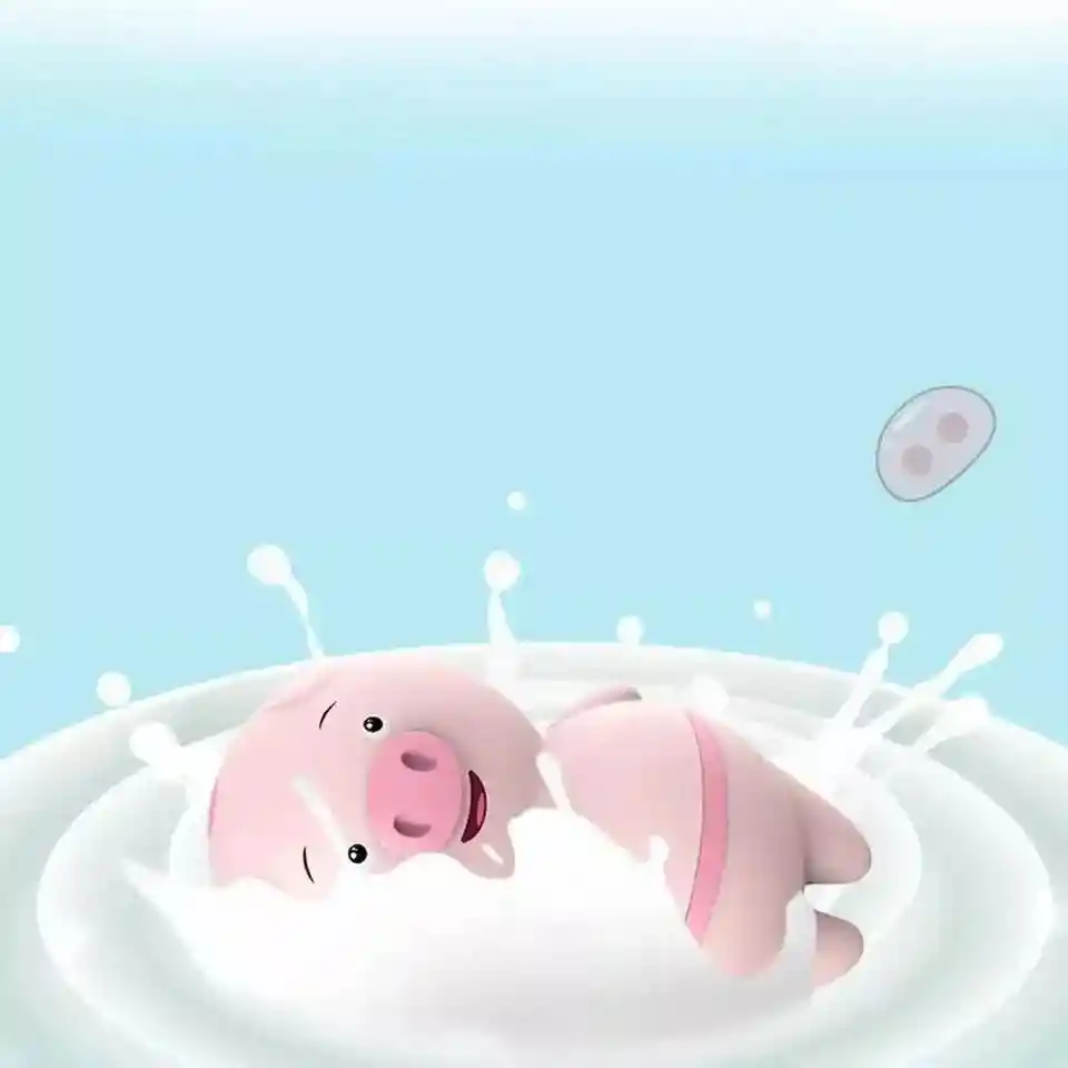 Cerdito Vibrador, Lengua Traviesa