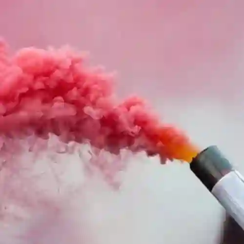 Bengala De Humo Naranja Colores Surtidos X Unidad Para Toda Ocasión