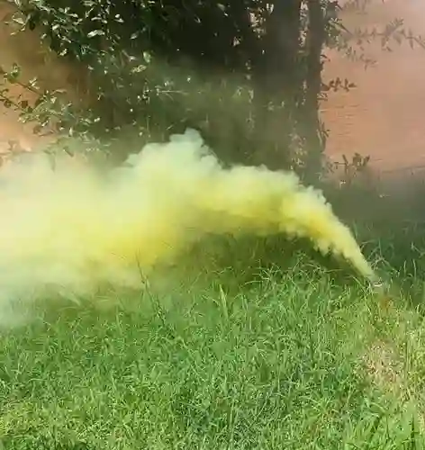 Bengala De Humo Amarilla Colores Surtidos X Unidad Para Toda Ocasión