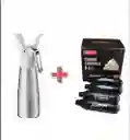 Chantillera 500ml Y Caja De Válvulas X 12