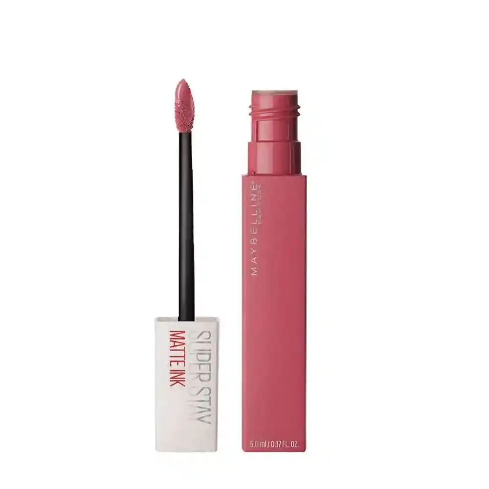 	 Labial Maybelline Super Stay Matte Ink En El Tono 15 Lover 5ml