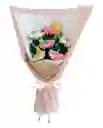 Ramo De Flores Peaonias Y Camelias Unicornio Eterno