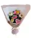 Ramo De Flores Peaonias Y Camelias Unicornio Eterno