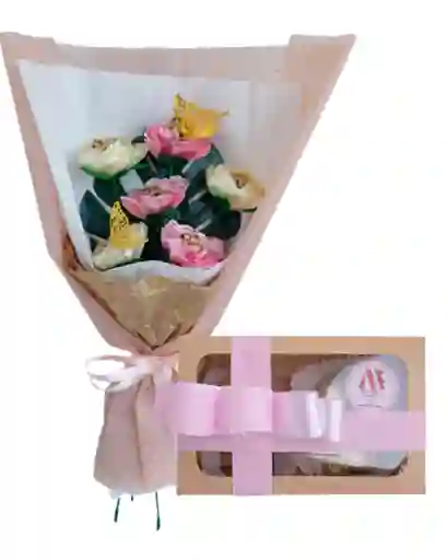 Ramo De Flores Unicornio Eterno