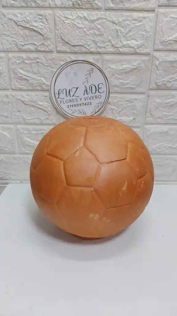 Alcancia De Barro Balón De Fútbol
