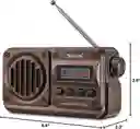 Radio (colon) Digital, Sintoniza Am/fm/bluetooth, Batería Incorporada, Sonido De Alta Calidad