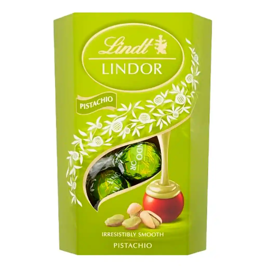 Bombones De Chocolate Suizo Lindt Estuche 200g Importado Pistacho