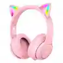 Audífonos Onikuma B90 Bluetooth Led Inalámbricos Rosado