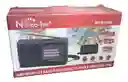 Radio Recargable Panel Solar Color Negro Nano-tec Nt-r1238