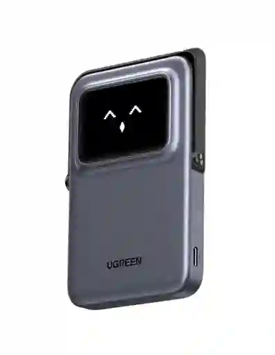 Power Bank Ugreen Magsafe Mini 5000mah 20w Con Pantalla Gris