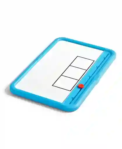 Juego Didáctico Pizarra Magnética Formar Palabras Azul Para Niños
