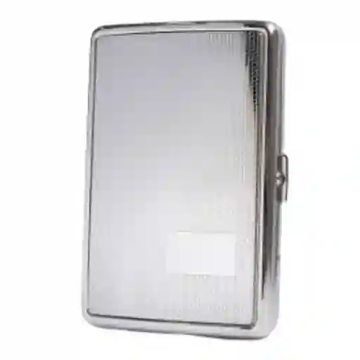 Porta Cigarrillos En Acero, Cigarrillera