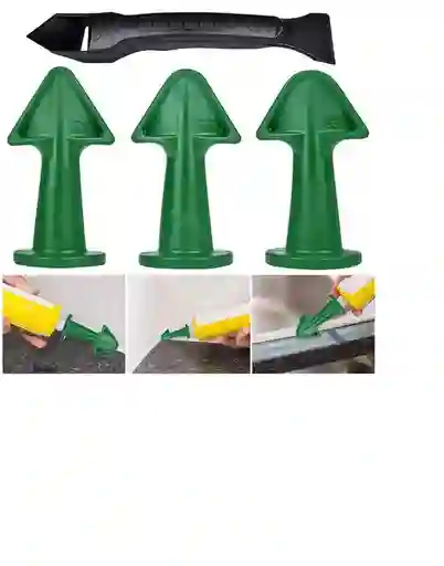 Kit De Boquillas Para Pegamento De Vidrio Calafateo De Silicona