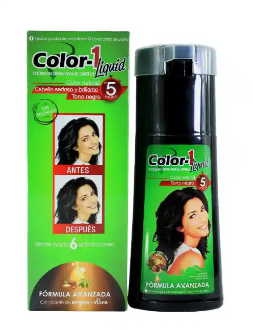 Tintura Liquida Negra Color 1 X180ml