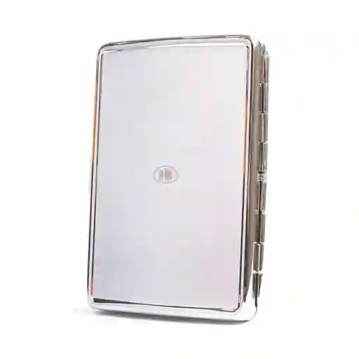 Porta Cigarrillos En Acero, Cigarillera Simple