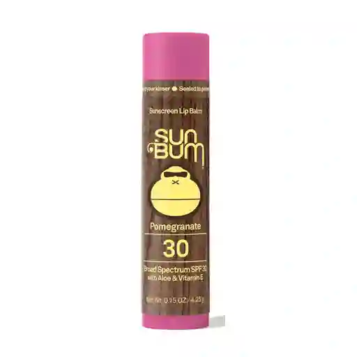 Bálsamo Labial Con Protector Pomegranate Solar Sun Bum