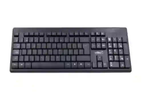 Teclado Inalambrico Delgado 2.4 Ghz Ruido Minimo Kb-w053 Ngr