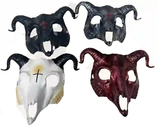 Mascara De Cabra Diabolica, Evil - Halloween