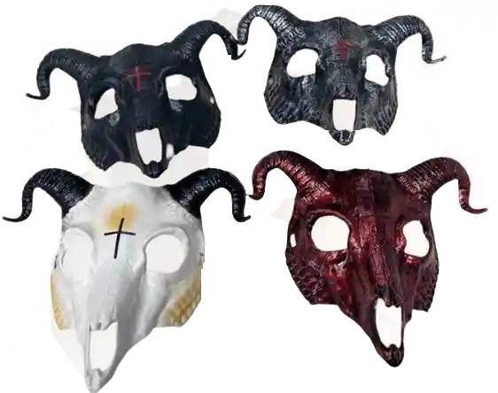 Mascara De Cabra Diabolica, Evil - Halloween
