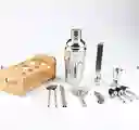Set Coctelera Acero 12pcs Barman
