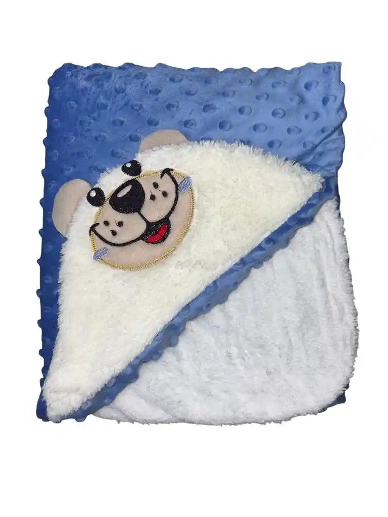 Cobija Térmica Cobertor Ovejero Doble Faz Para Bebe Niño