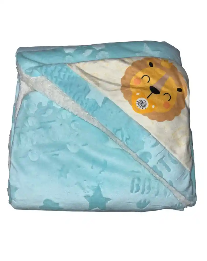 Cobija Térmica Cobertor Ovejero Doble Faz Para Bebe Niño